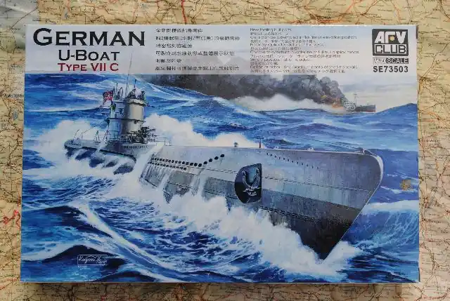 AFV Club SE73503 German U-Boat TYPE VII C Nieuw
